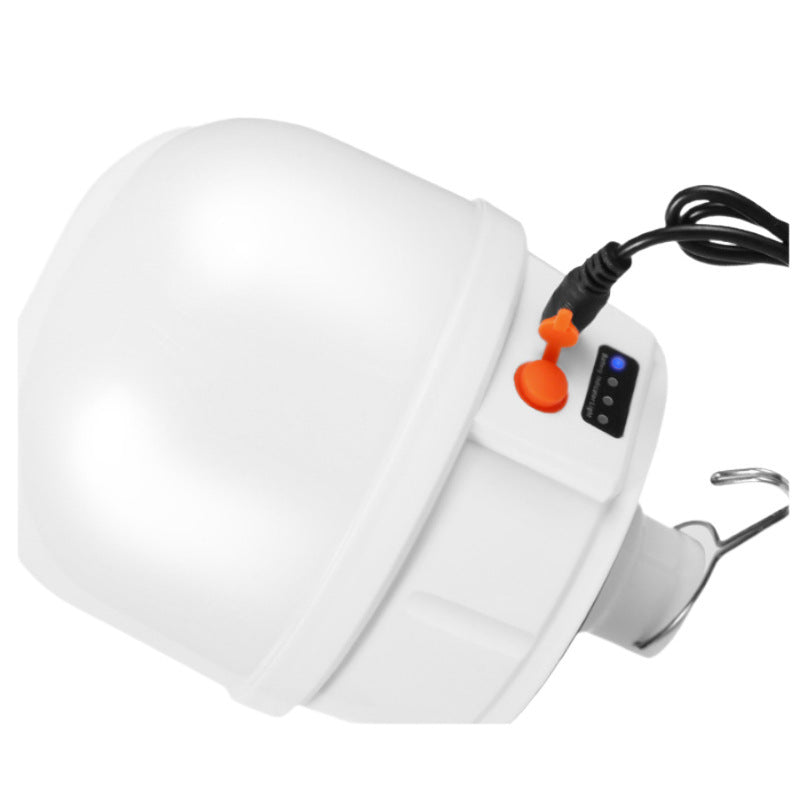 Solar Lamp LED Foldable Bulb Light Home Power Outage Emergency Light Tent Light Camping Light Night Market Stall Light