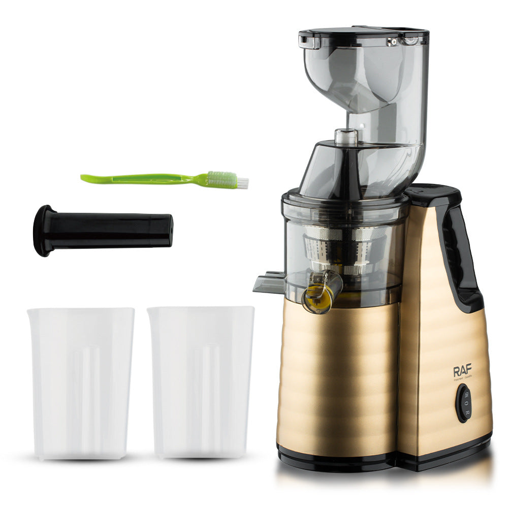 RAF EU Standard Juicer Household Pulp and Juice Separation Fully Automatic Fruit and Vegetable Juicer Easy to Clean Multi-Functional