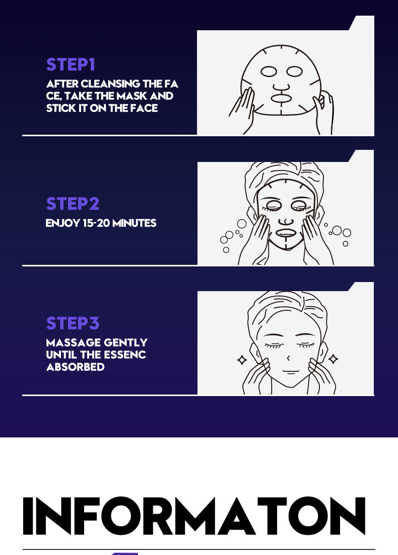 Men's Face Mask25g SADOER Cool and Refreshing Men's Hydrating Mask Stickers  Wholesale
