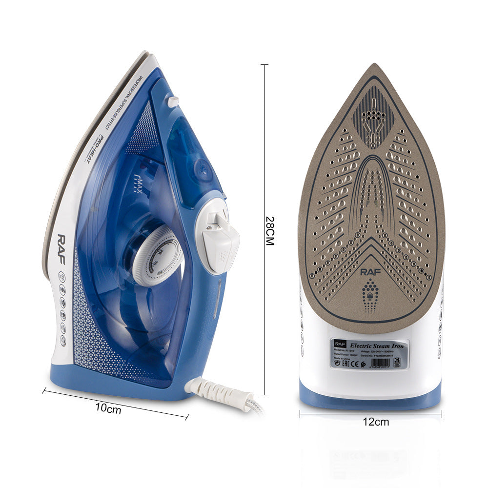 European Standard Household Portable Handheld Steam Electric Iron Household Super High Power1400W Ceramic Soleplate Ironing Clothes