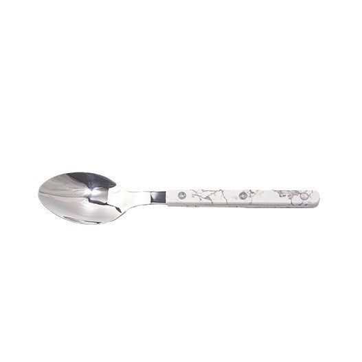 Marble Handle Western Tableware Set ABS Butter Fork Spoon Clip Handle Cheese Knife Dessert Chopsticks Spoon Fork