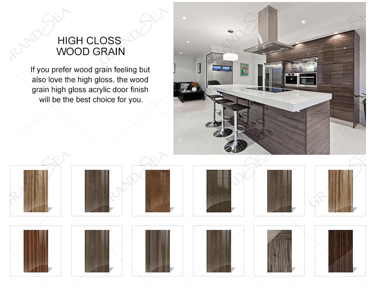 2025 Modern Kitchen Cabinets Furniture Villa Luxury Cabinet Kitchen