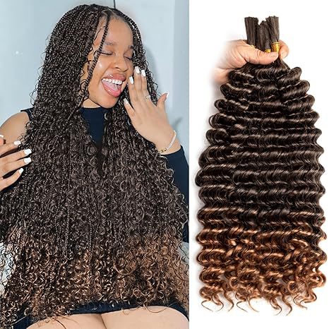 European and American Deep Wave Wig DEEP Crochet Hair Extensions Synthetic Hair Crochet Wig for Men and Women Clip-in Hair Extensions Export