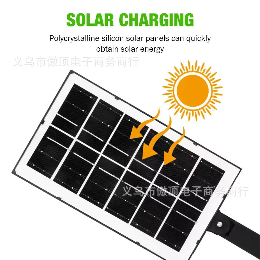 New outdoor solar street light home lighting waterproof garden courtyard light LED Street light with remote control