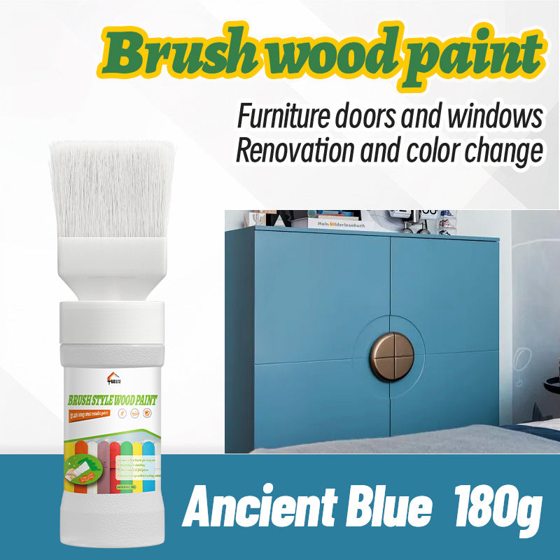 Wooden Brush Paint Solid Wood Cabinet Table Chair Water-Based Coating Door Window Furniture Renovation Color Change Latex Paint Oil Paint