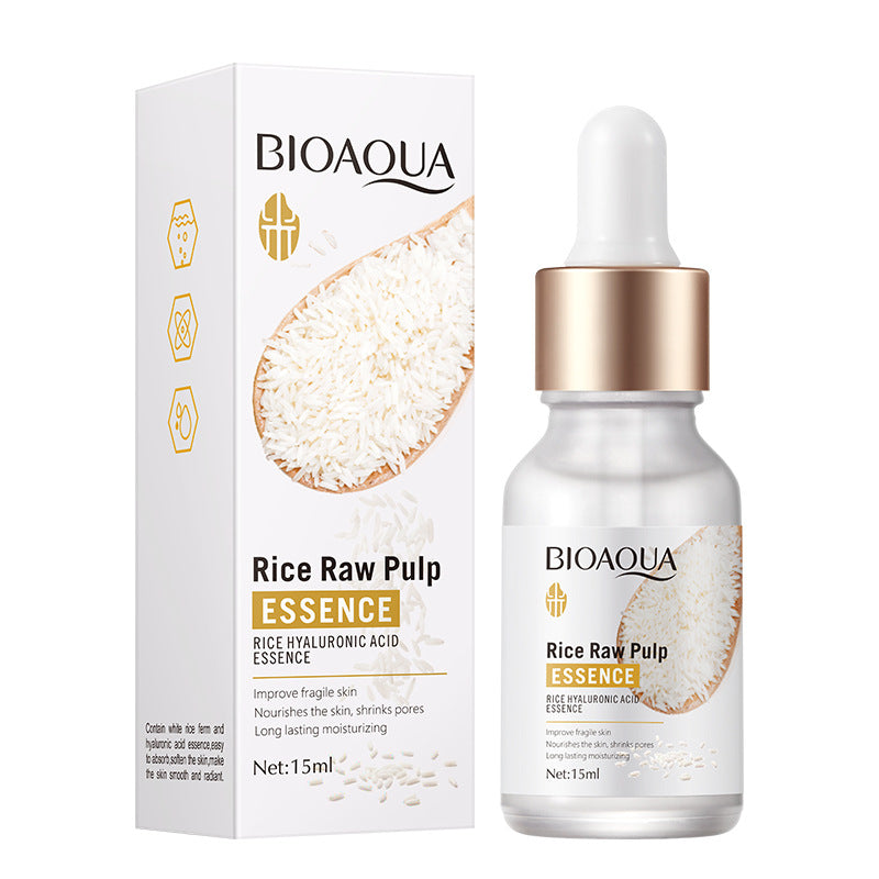 Full English Rice Skincare Set BIOAOUA Rice Puree Series Six-Piece Set Box  Wholesale