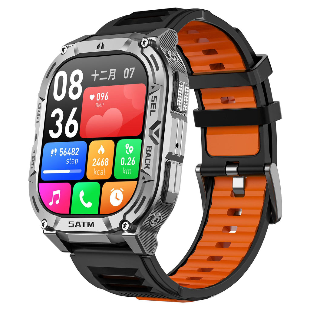 B25Smart Watch5G All-Network Compatible Google Store APP Download True Step Count Heart Rate Front Camera Sports Waterproof Shockproof