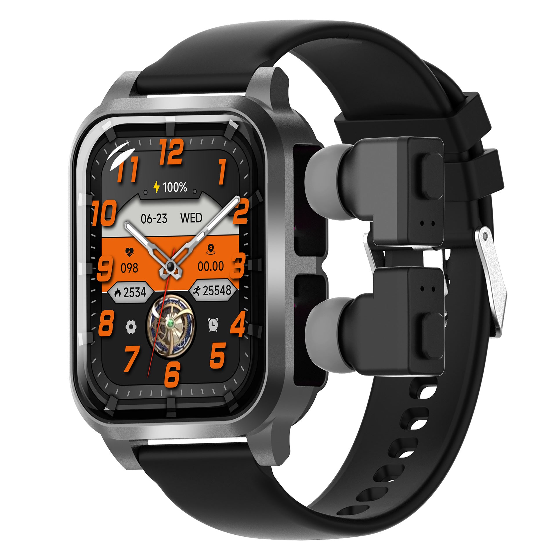 AIMB-Z20Smart Watch2.01inch Bluetooth Call Pedometer Sleep Three-Proof Sports Earphones Wireless