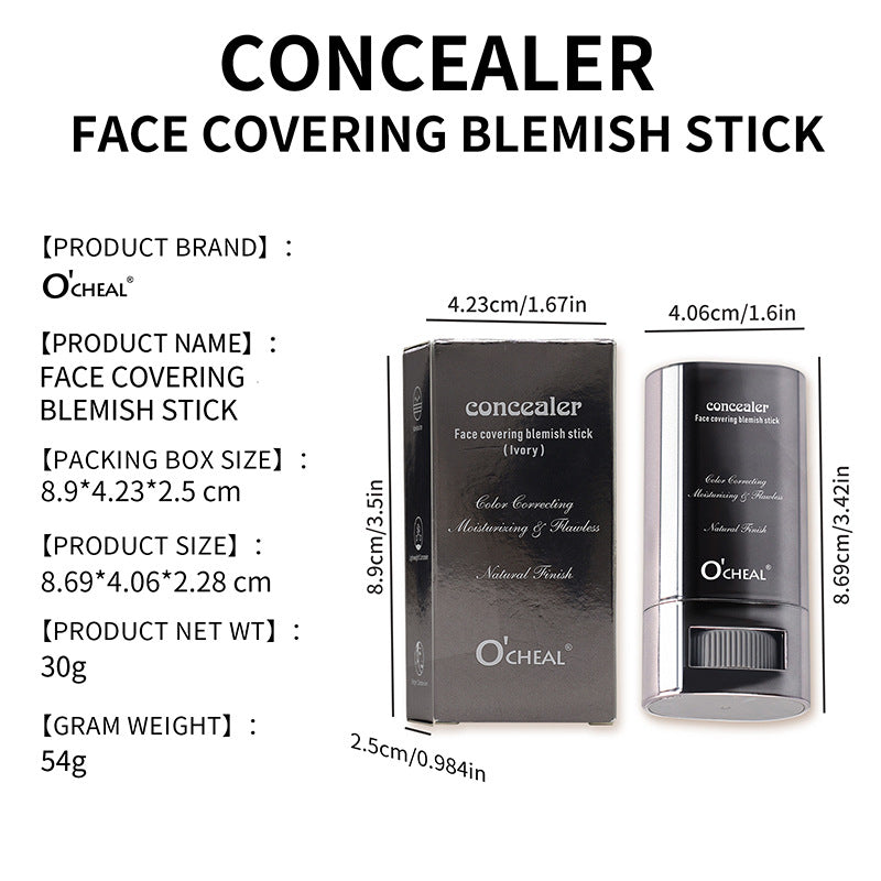 Makeup Foundation Stick Concealer Waterproof Foundation Liquid African Tanning Bronze Color Caucasian Color Yellow Color
