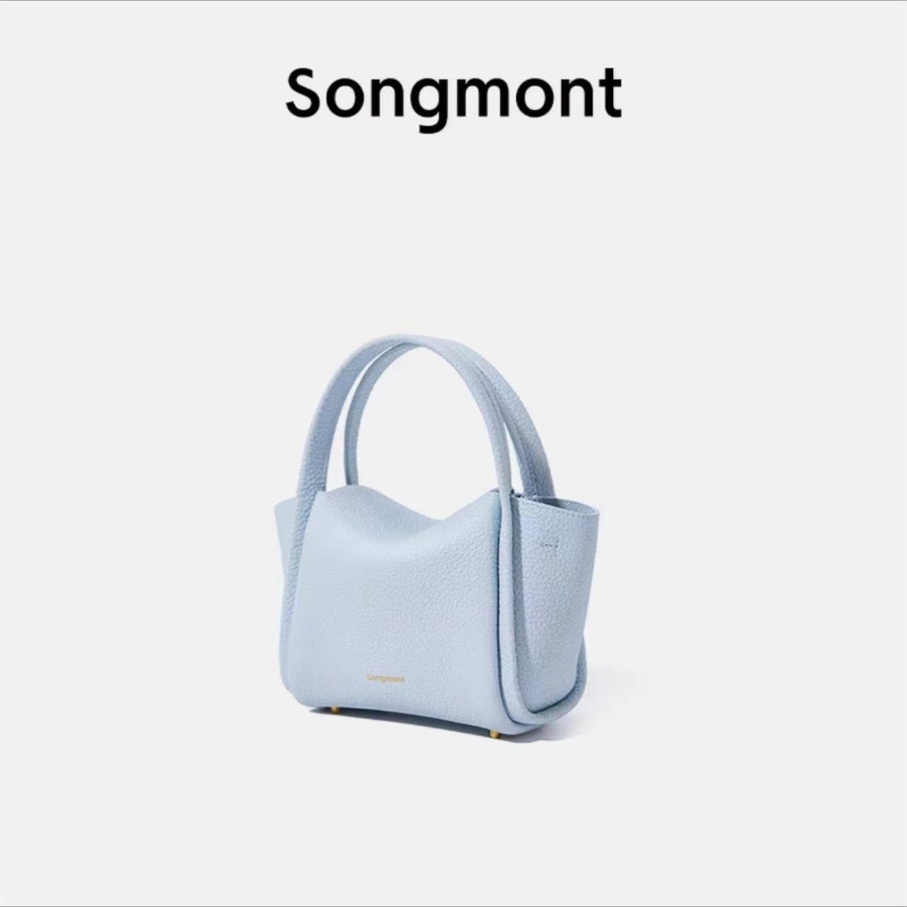 Medium Size Basket Series Women's Bag Top Layer Cowhide Fashion Women's Bag Large Capacity Shoulder Bag Crossbody Handbag Bucket Bag