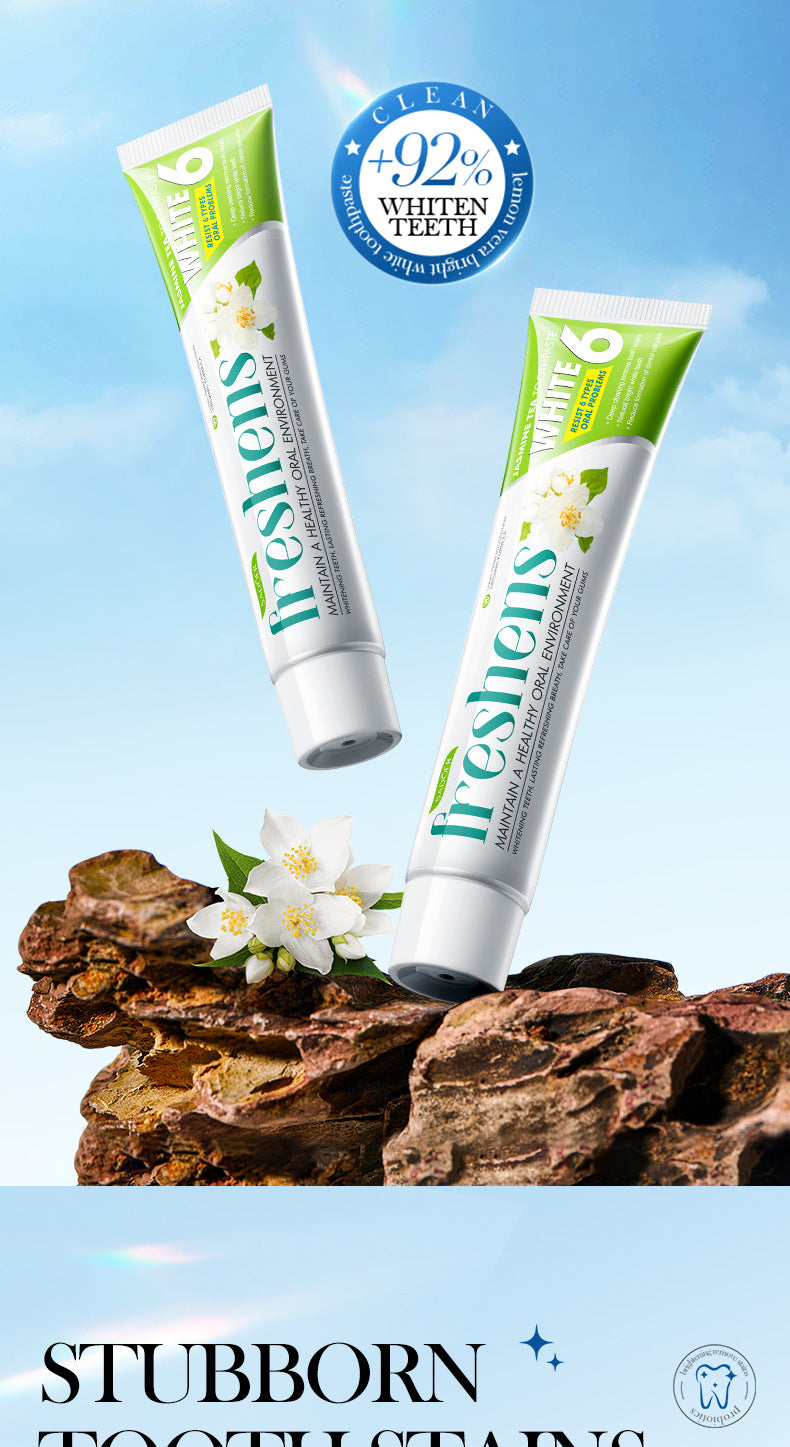 Plant Fruit Probiotic Toothpaste SADOER Oral Whitening Teeth Gum Care Toothpaste  Wholesale