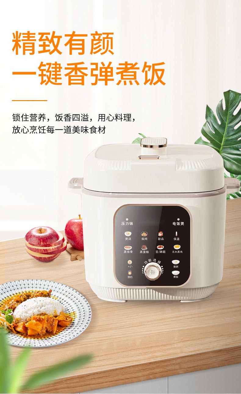Manufacturer  Control Large Capacity5L6L Steam and Cook Integrated LCD Display Pressure Cooker Rice Cooker Pressure Cooker