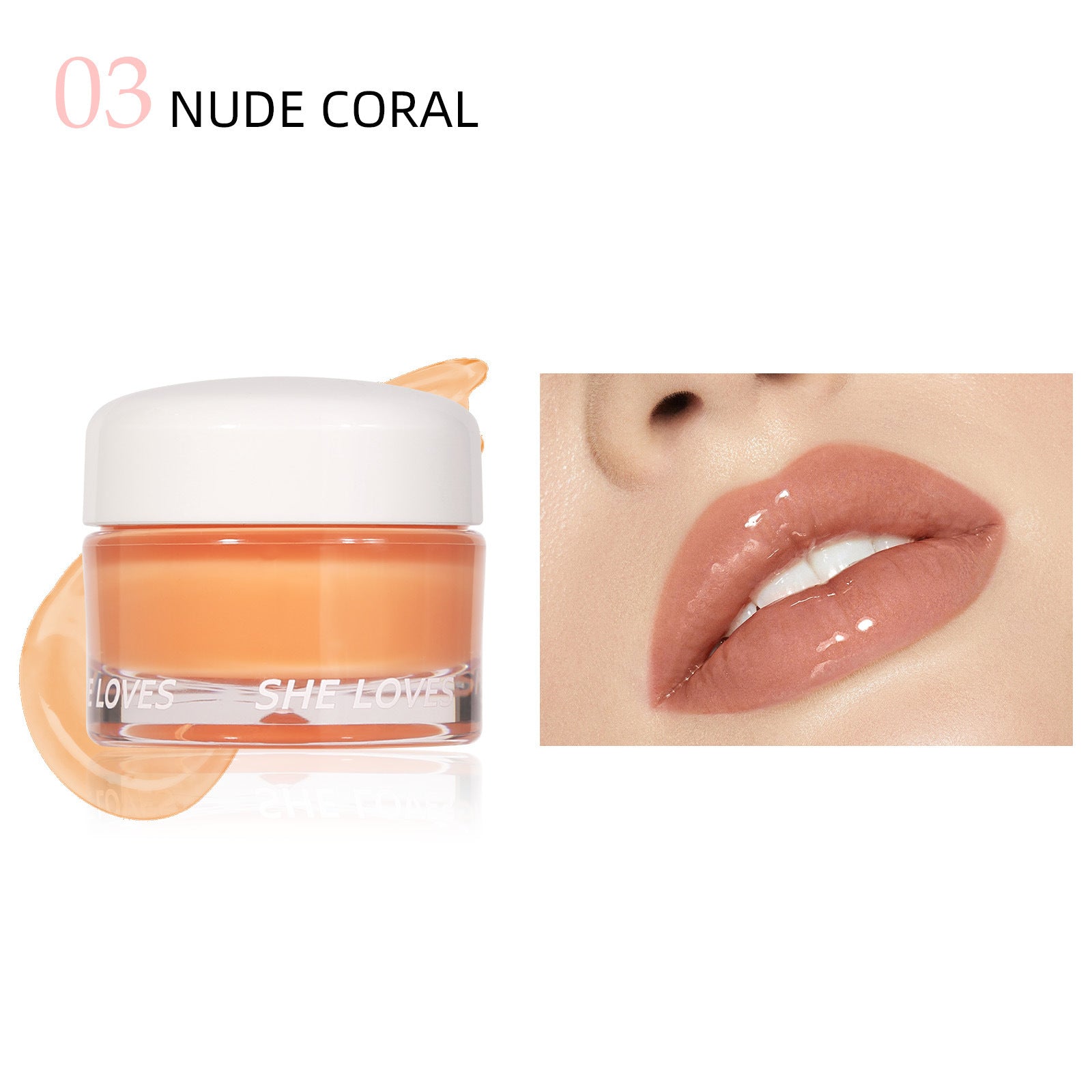 SHELOVES Color Changing Blush Cream Color-Chaning Blush Natural Nude Makeup Rouge Blush