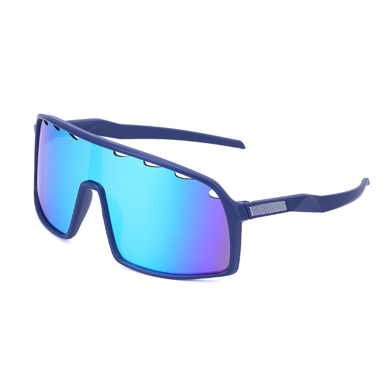 New Colorful Cycling Glasses for Men1998One-piece sunglasses European and American fashion outdoor sports sunglasses