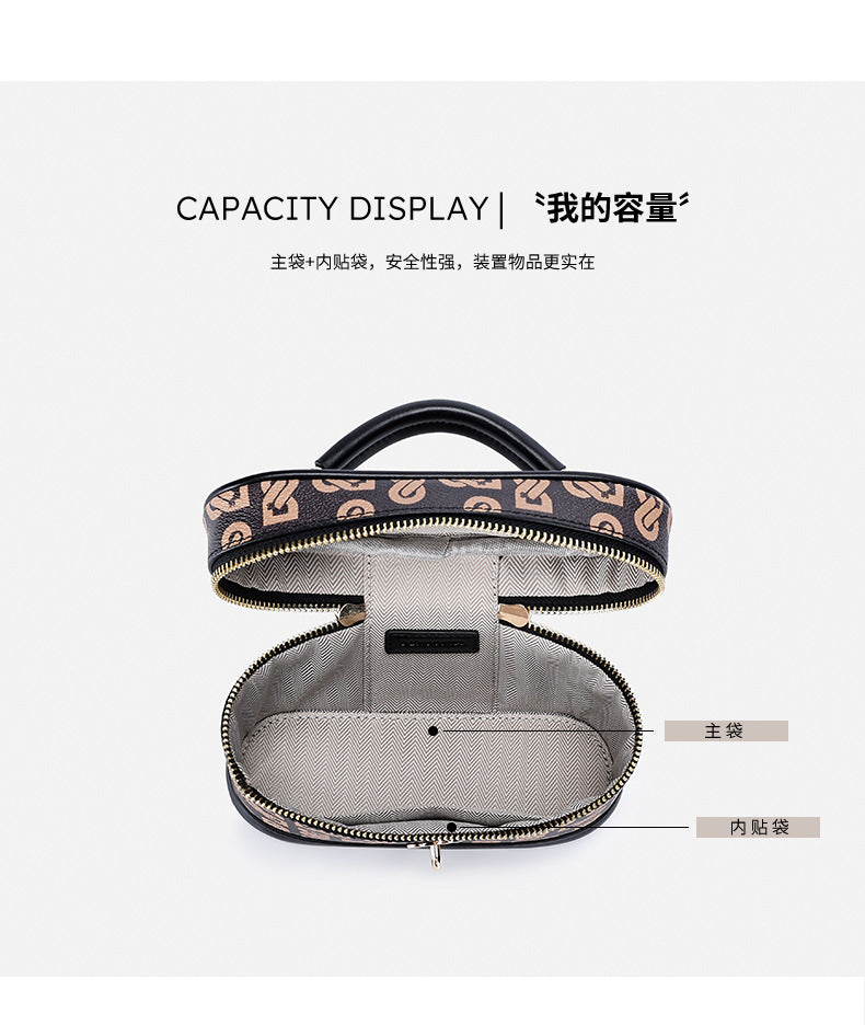 European and American Retro Printed Chain Small Square Bag Trendy Crossbody Women's Bag Niche Versatile Shoulder Handbag Women's Manufacturer