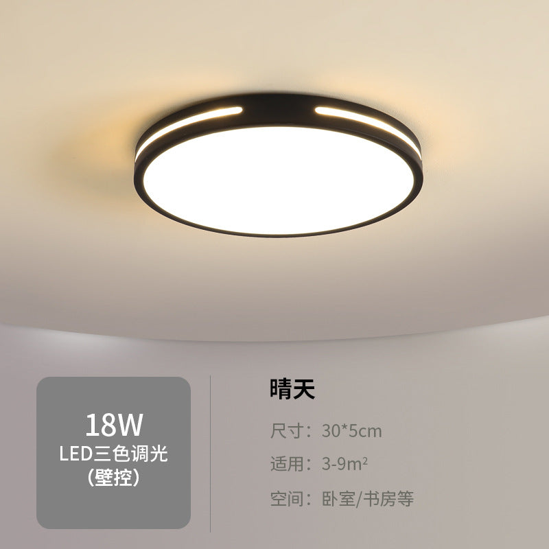 led Ceiling Lamp Nordic Simple Living Room Lamp Round Bedroom Children's Lamp Balcony Corridor Engineering Ceiling Light Fixture