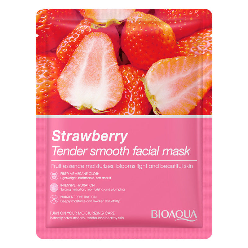 Mask BIOAOUA Plant and Fruit Face Mask Sheets Hydrating and Moisturizing  Wholesale OB