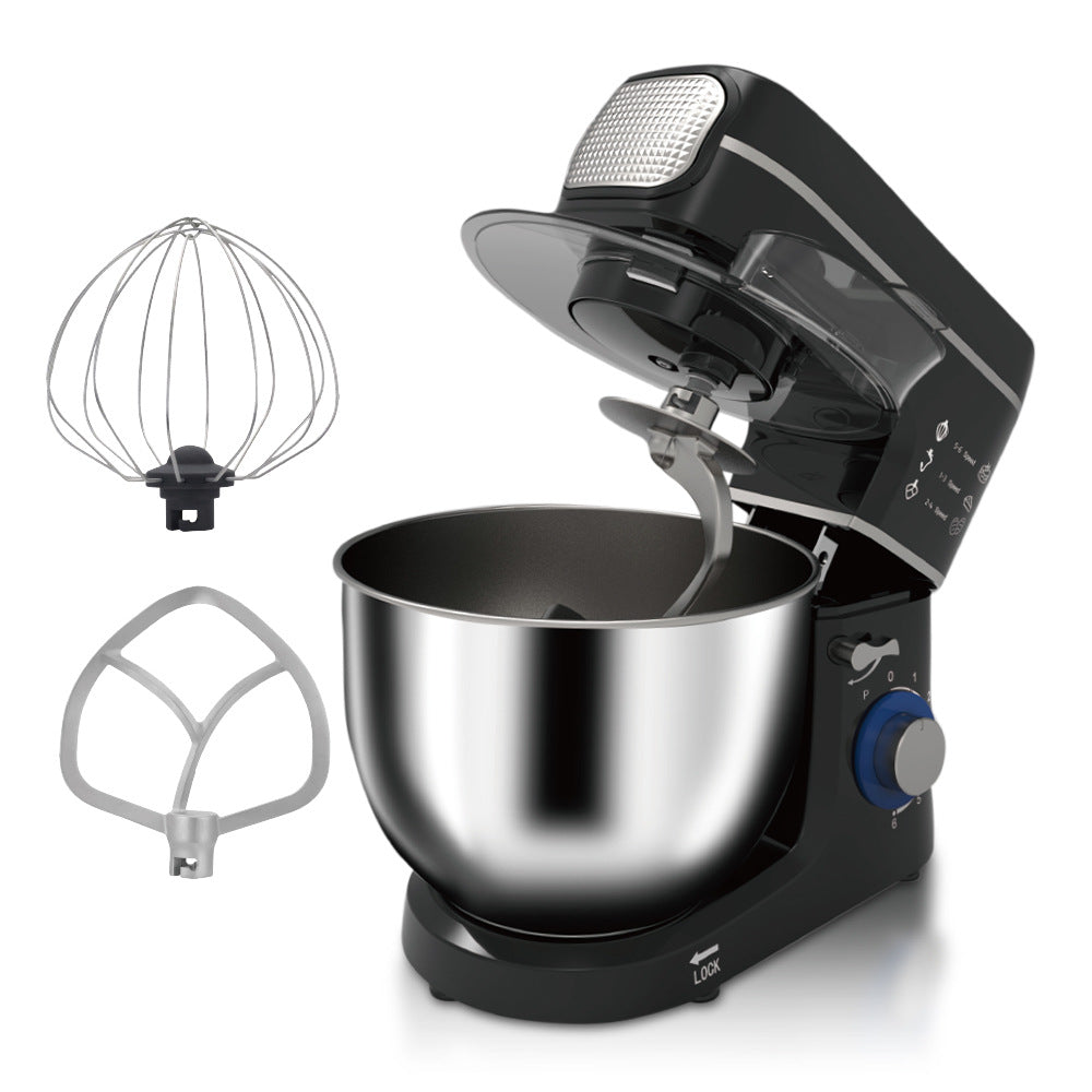 RAF European Standard 3-in-1 Chef Machine Multi-Functional Dough Mixer Household Meat Grinder Juicer Food Processor