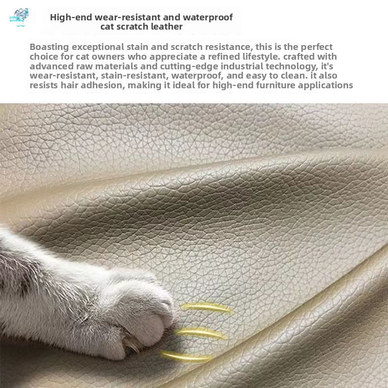 Living Room Bedroom Large and Small Apartment Cream Style Cat-Proof Cloud Feel Velvet Technology Fabric Sailboat Fabric Sofa Simple Style