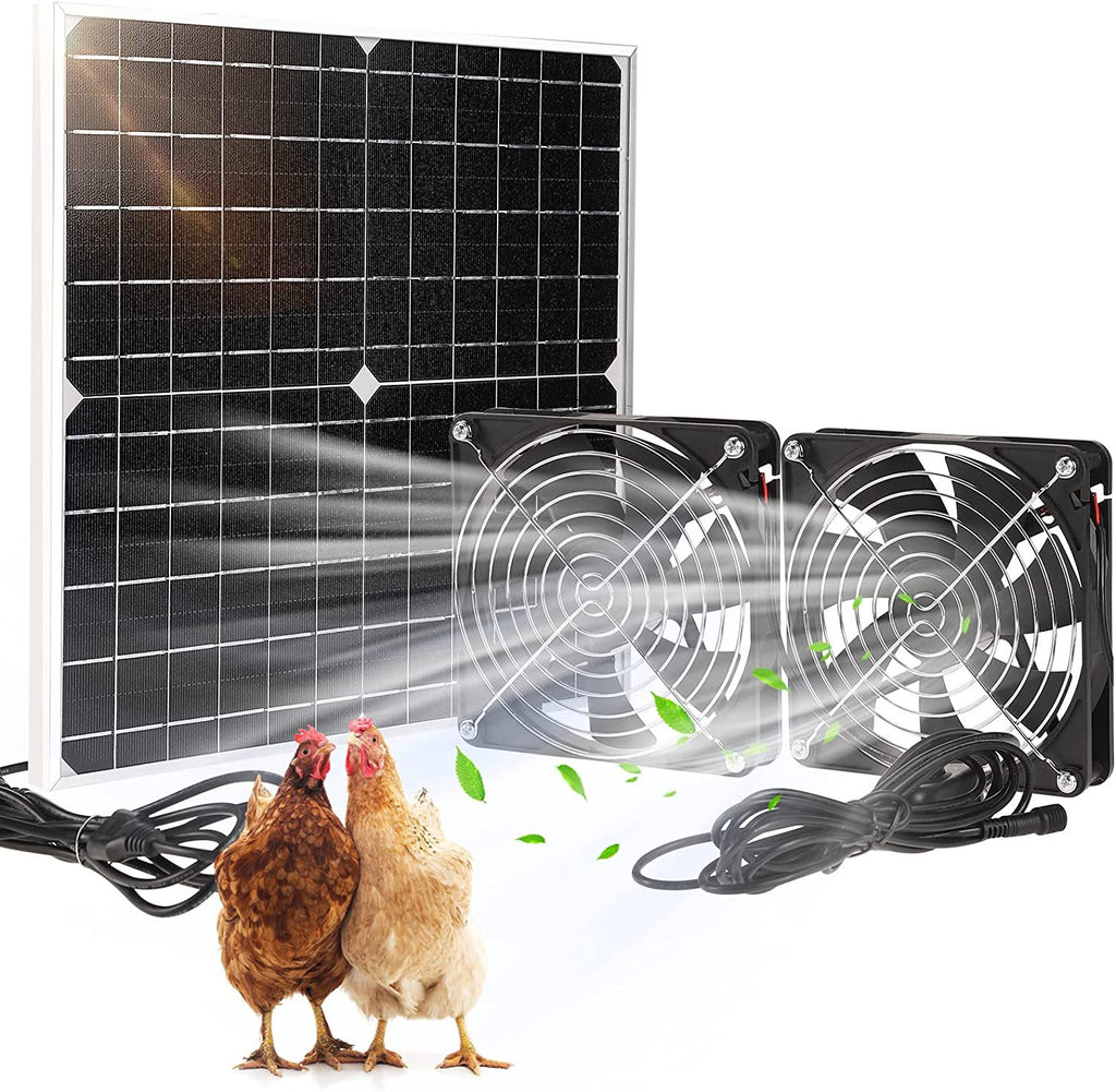 Hot Selling Waterproof Solar Fan Kit20W Solar Panel Fan,Suitable for chicken coops and sheds