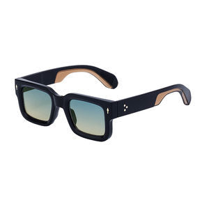 2025New Retro Square Frame Sunglasses for Men High-End European and American Retro Sunglasses Men's Trend sunglasses