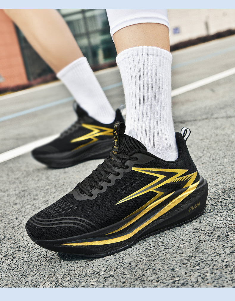 New Large Size Running Shoes Fei Ran4Carbon Plate Marathon Carbon Plate Men's and Women's Racing Body Side Training Sneakers