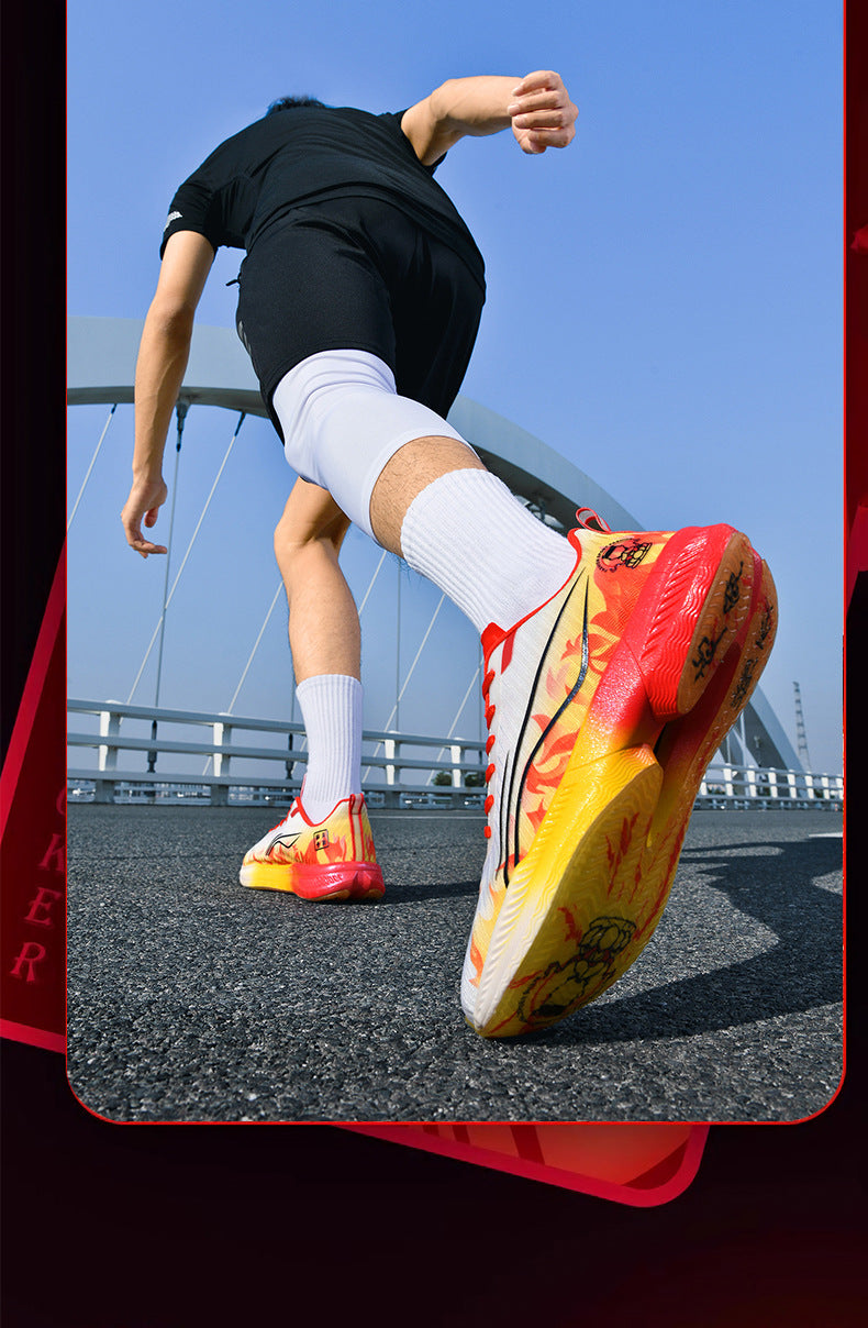 Autumn New Parent-Child Nezha Ao Bing Fashion Casual Sports Shoes Popcorn Carbon Plate Lightweight Comfortable Running Shoes
