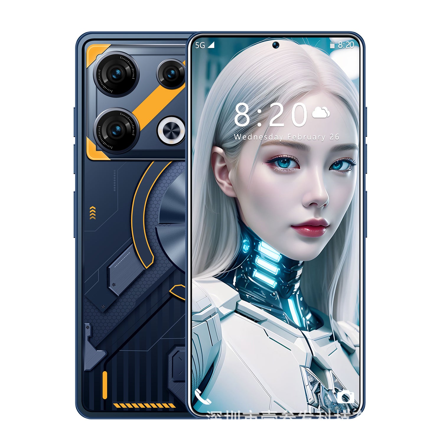 GT10pro Popular2+16G 7.0Inch All-in-One Perforated True4G New Smartphone