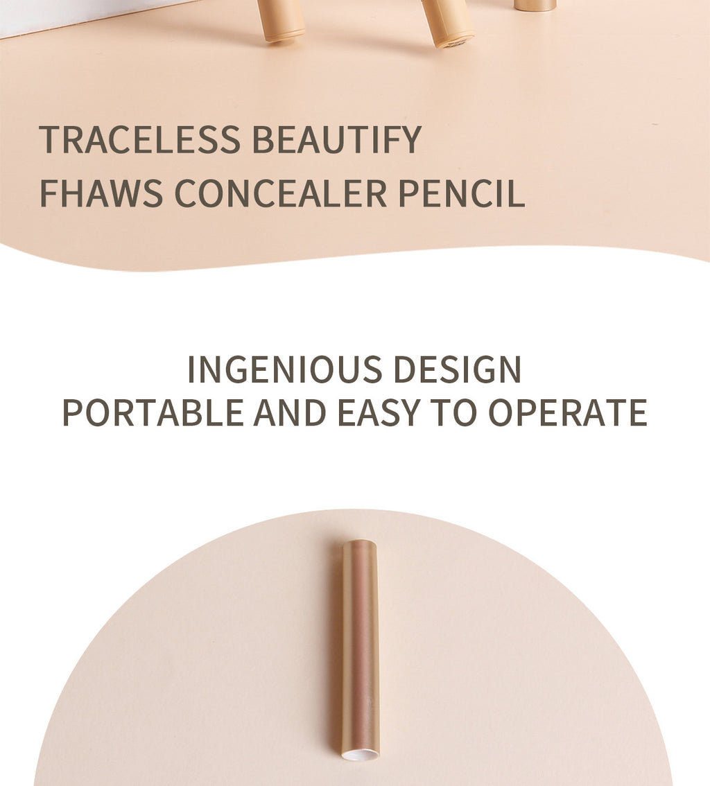 Fine Concealer Pen for Under-eye Dark Circles, Acne Marks, and Shadow Contouring Stick