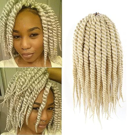 Medium Coarse12Hand-twisted Two-strand Braid SenegaleseTwistHair Synthetic Crochet Wig Voluminous Wig