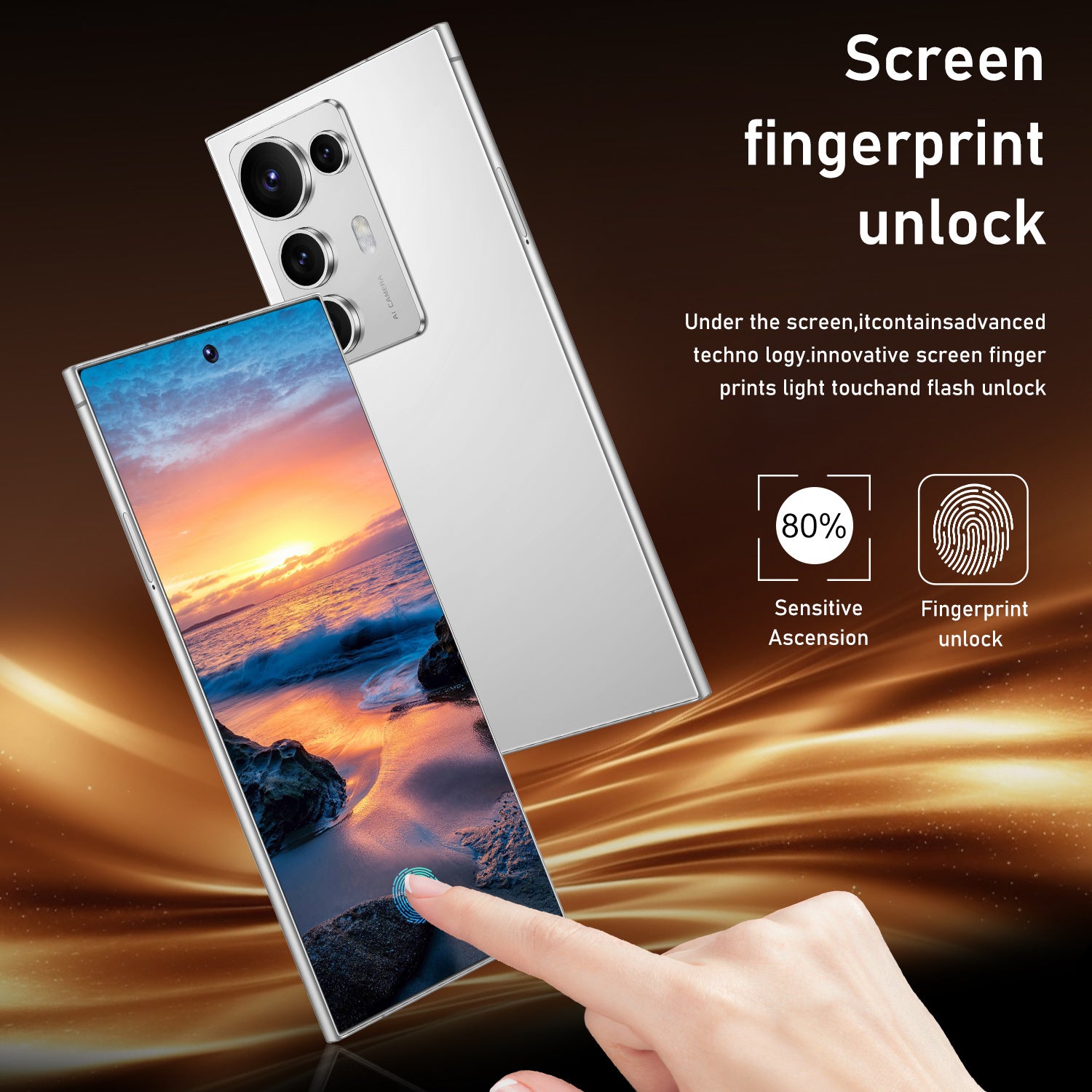 Exclusively for Southeast Asia C25 Ultra Large Screen Smartphone16+1T Android Phone Factory Price