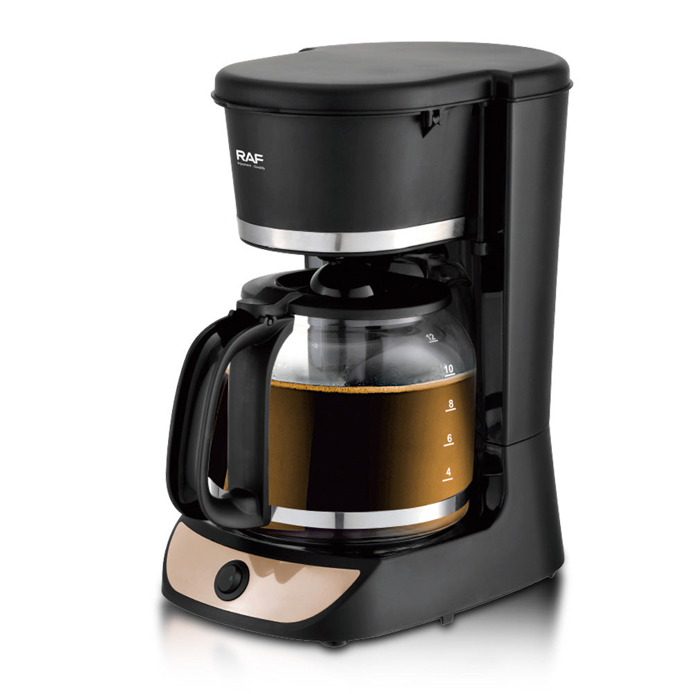 RAF European Standard Drip Coffee Maker Fully Automatic Coffee Pot Drip Filter Insulated American Tea Office Tea Maker