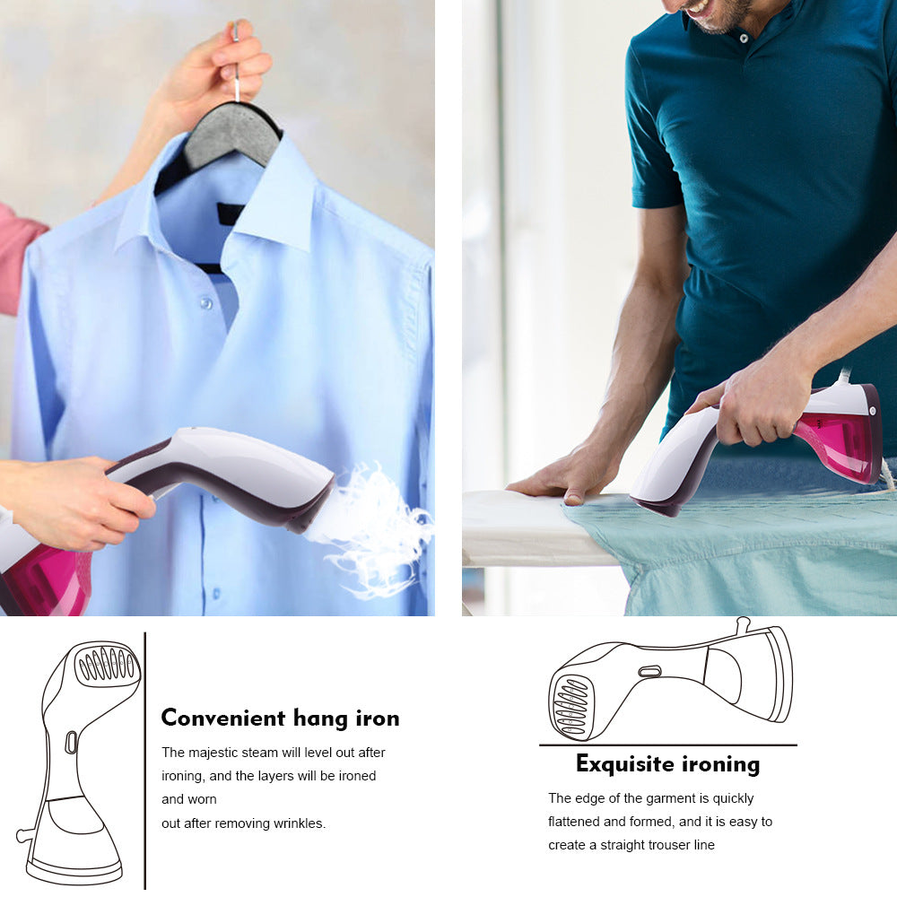 EU Standard Garment Steamer Portable Household Small Handheld Garment Steamer Steam Electric Iron Ironing Machine Steam Machine