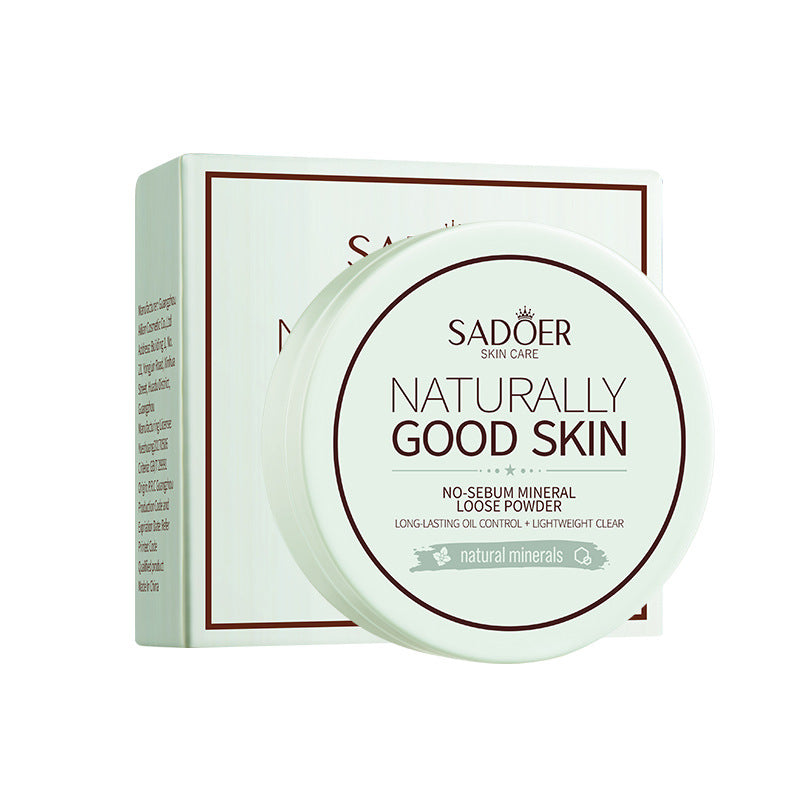 Makeup SADOER Mineral Loose Powder Refreshing Lightweight Setting Concealer Powder  Wholesale