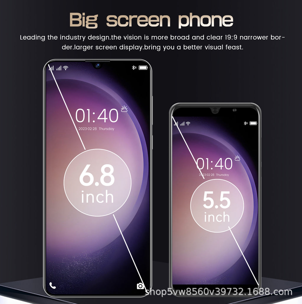 S23+Ultra Specially designed for mobile phones7.3Large Screen HD16+1T Large Memory Mobile Phone Source Factory