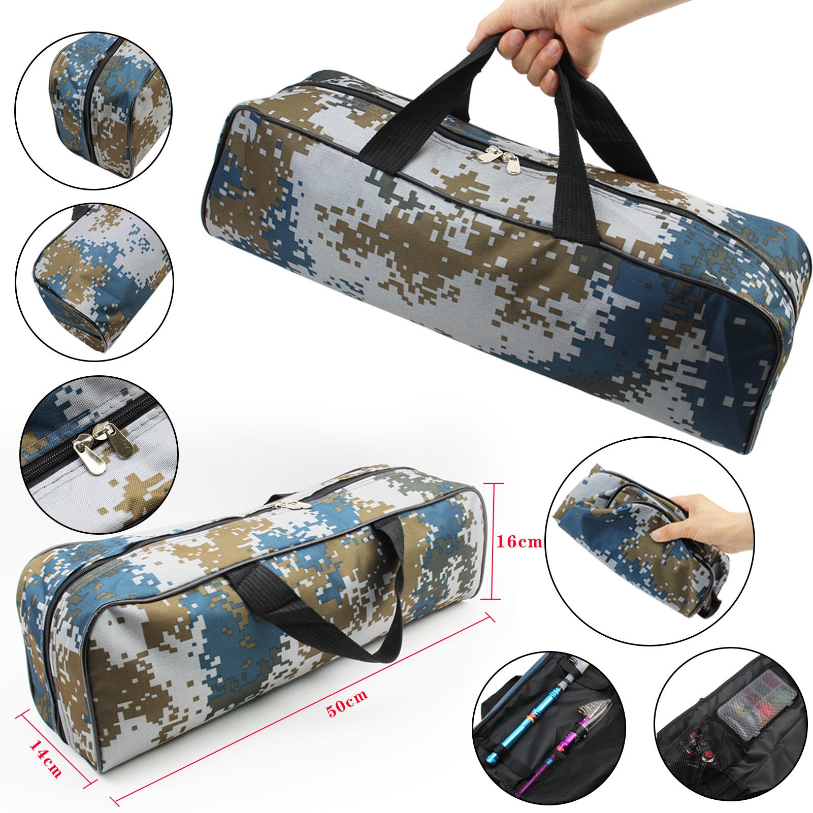 Fishing Gear: Ultra-Short Portable Telescopic Fishing Rod, Small Sea Rod, Rock Fishing Long Casting Rod, Fishing Set