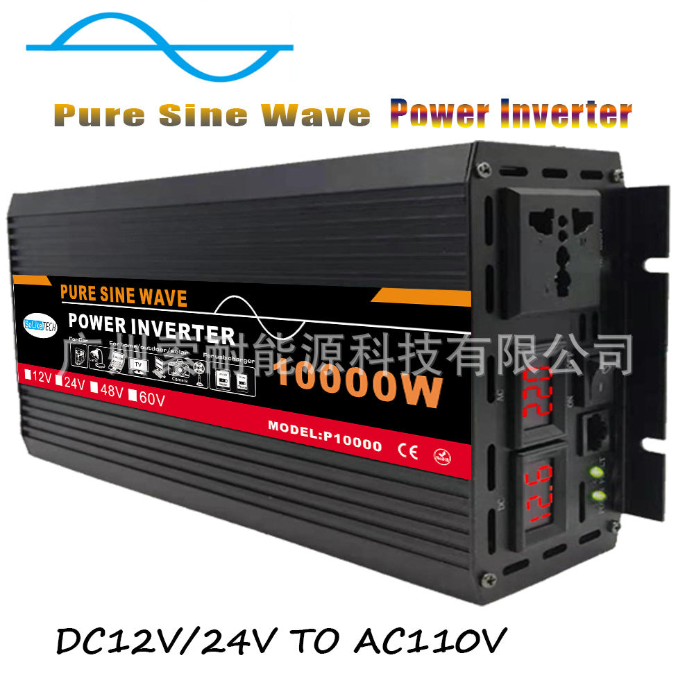 Automotive Pure Sine Wave Inverter1000W Outdoor Adapter Converter12V24V48V60V Turn110V220V