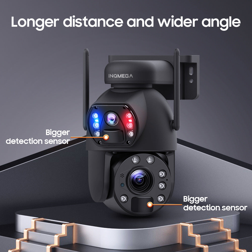 In-stock Solar Camera Dual Lens4G Outdoor HD Surveillance202x Zoom Camera Intelligent Surveillance