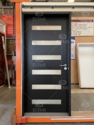 High Quality Certified Wooden Modern Design Fire Door 30 Min Fire Rated Flush Wood Proof Door