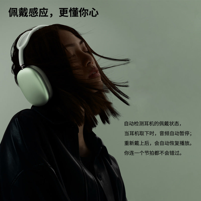 Hot-selling Over-ear Bluetooth Headphones with Long Battery Life, Wireless Headset Compatible with Apple Max Huawei