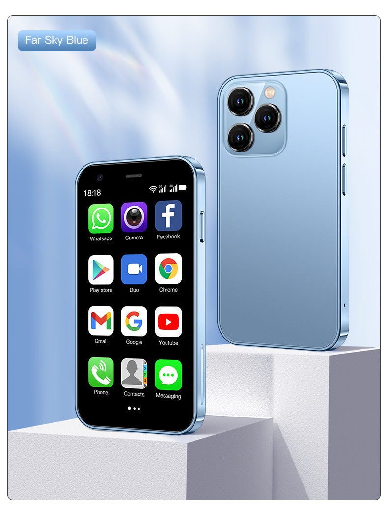 Hot Sale XS15 Mini Mobile Phone2+16G Ultra-small Pocket Android Smartphone Google Phone(Popular)