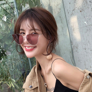 Vintage Cat Eye Sunglasses for Women Fashion Trend Oval Small Frame Sunglasses Sun Protection Glasses sunglasses