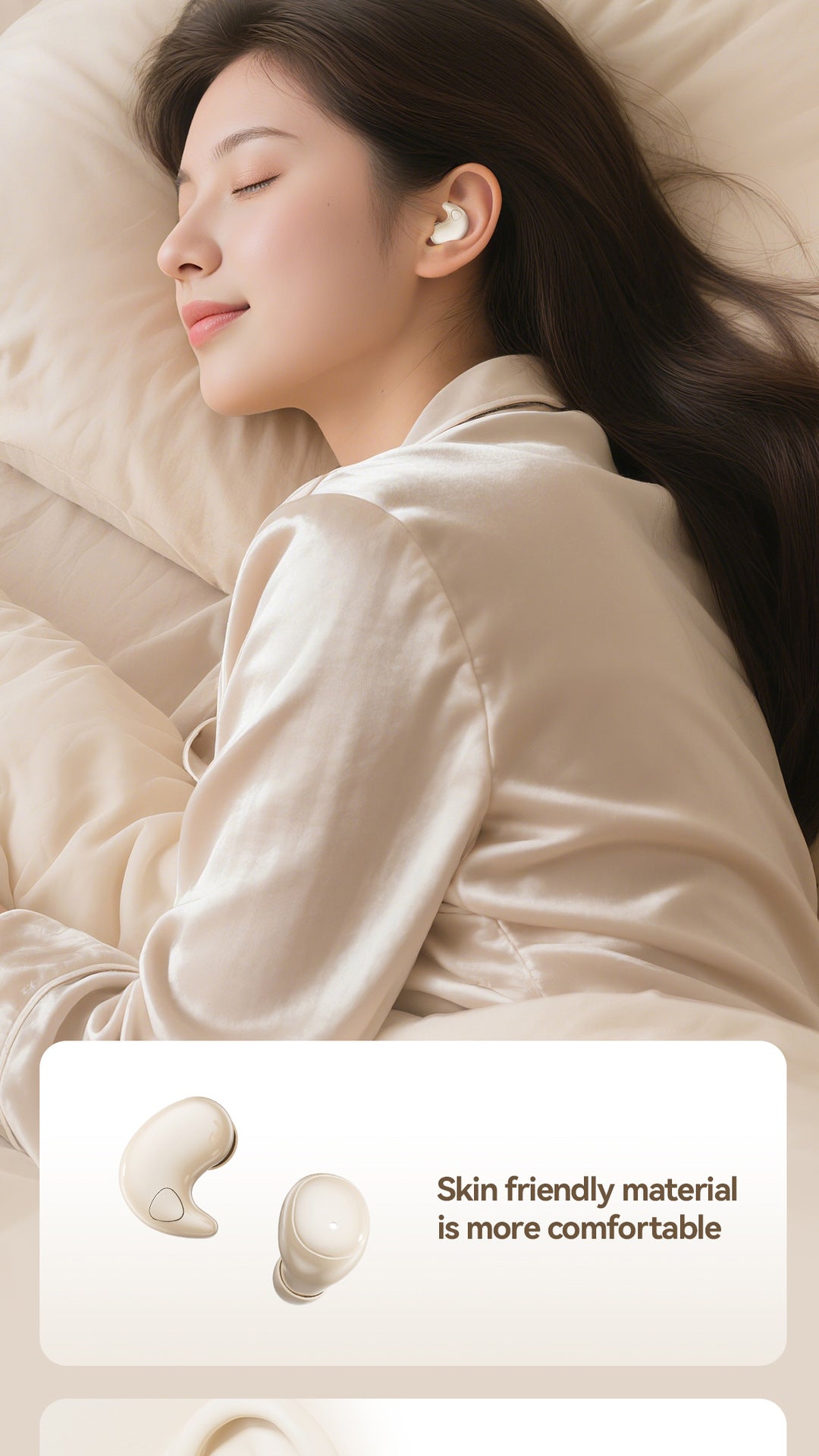 New M1262-in-1 Wireless Sleep Mini Long Battery Life Ultra-High Sound Quality Wireless Bluetooth Earbuds