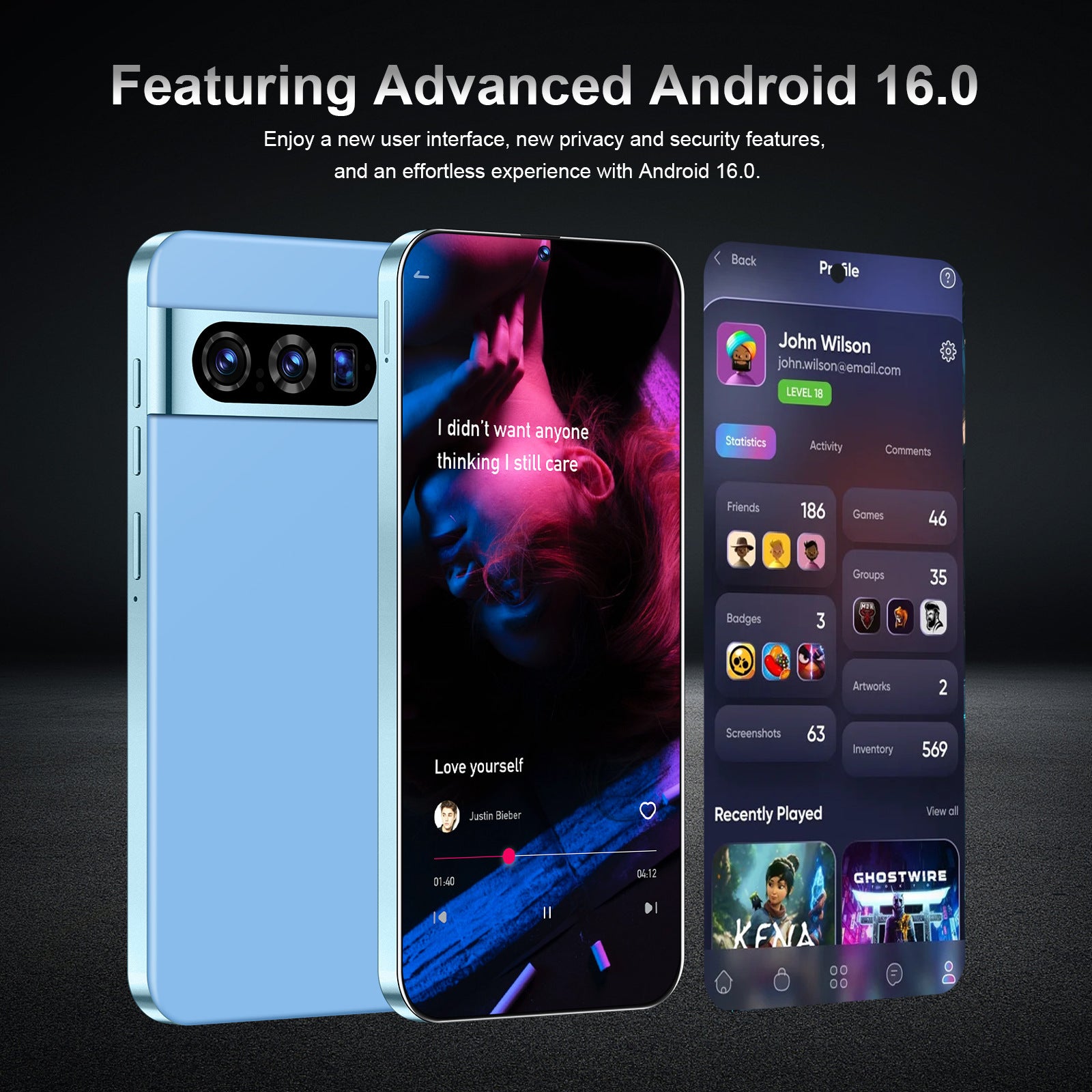 Hot-Selling Smartphones Pixel9 Pro Factory in stock7.3Inch16G+1T All-in-One Machine