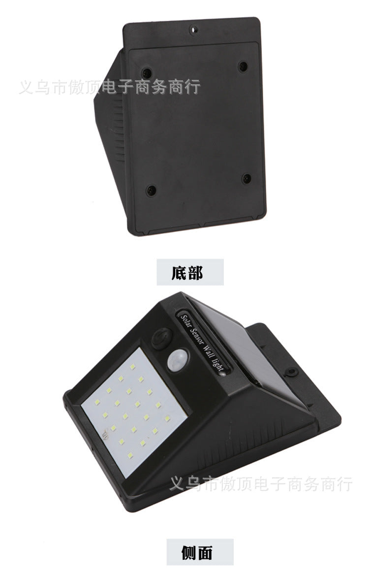 Solar Wall Lamp212LED Motion Sensor Wall Light 114LED Garden lamp20LED Waterproof Street Light