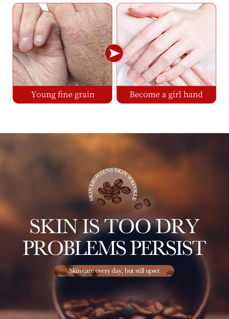 Coffee Hand Cream30g SADOER Moisturizing, anti-chapped, hydrating hand cream for  foreign trade wholesale