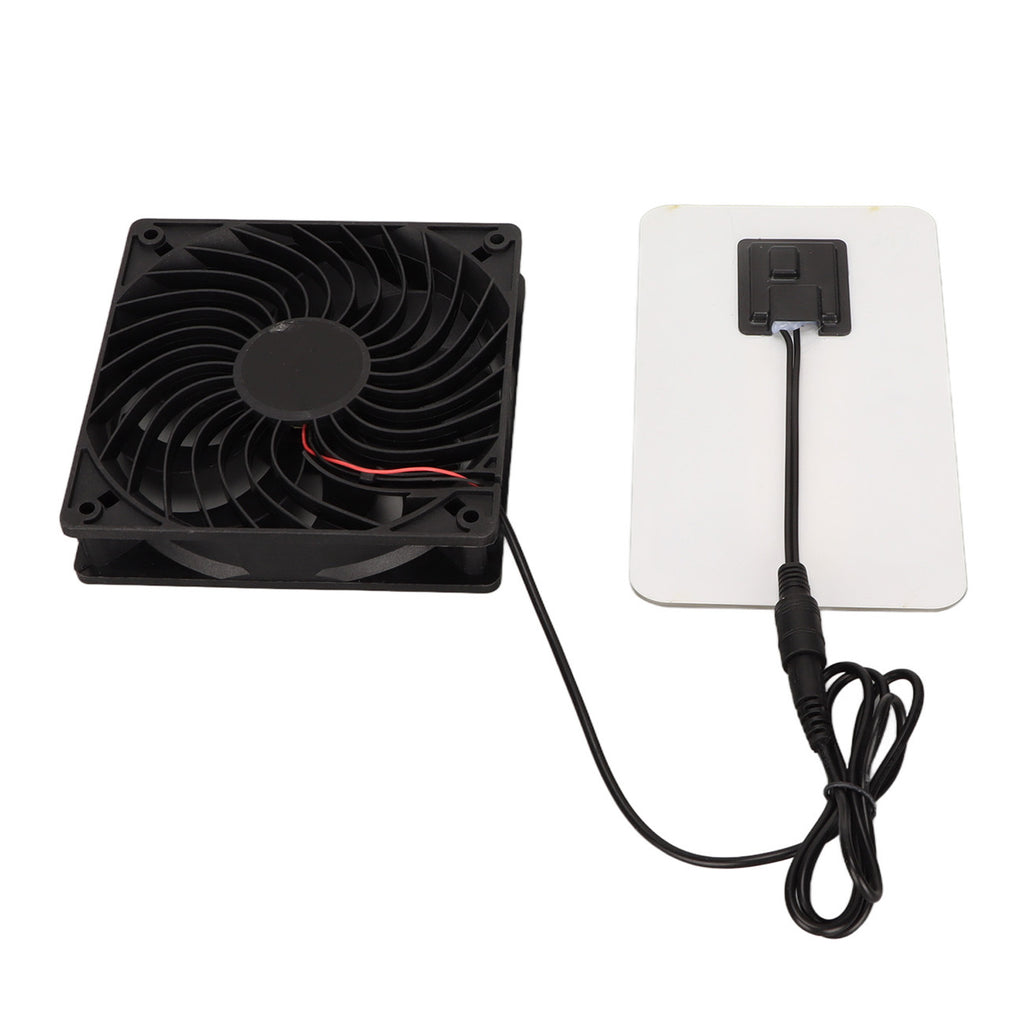 Direct Sales Solar Panel Exhaust Fan Portable Energy-Saving Solar Exhaust Fan Chicken House Deodorization Exhaust Ventilation