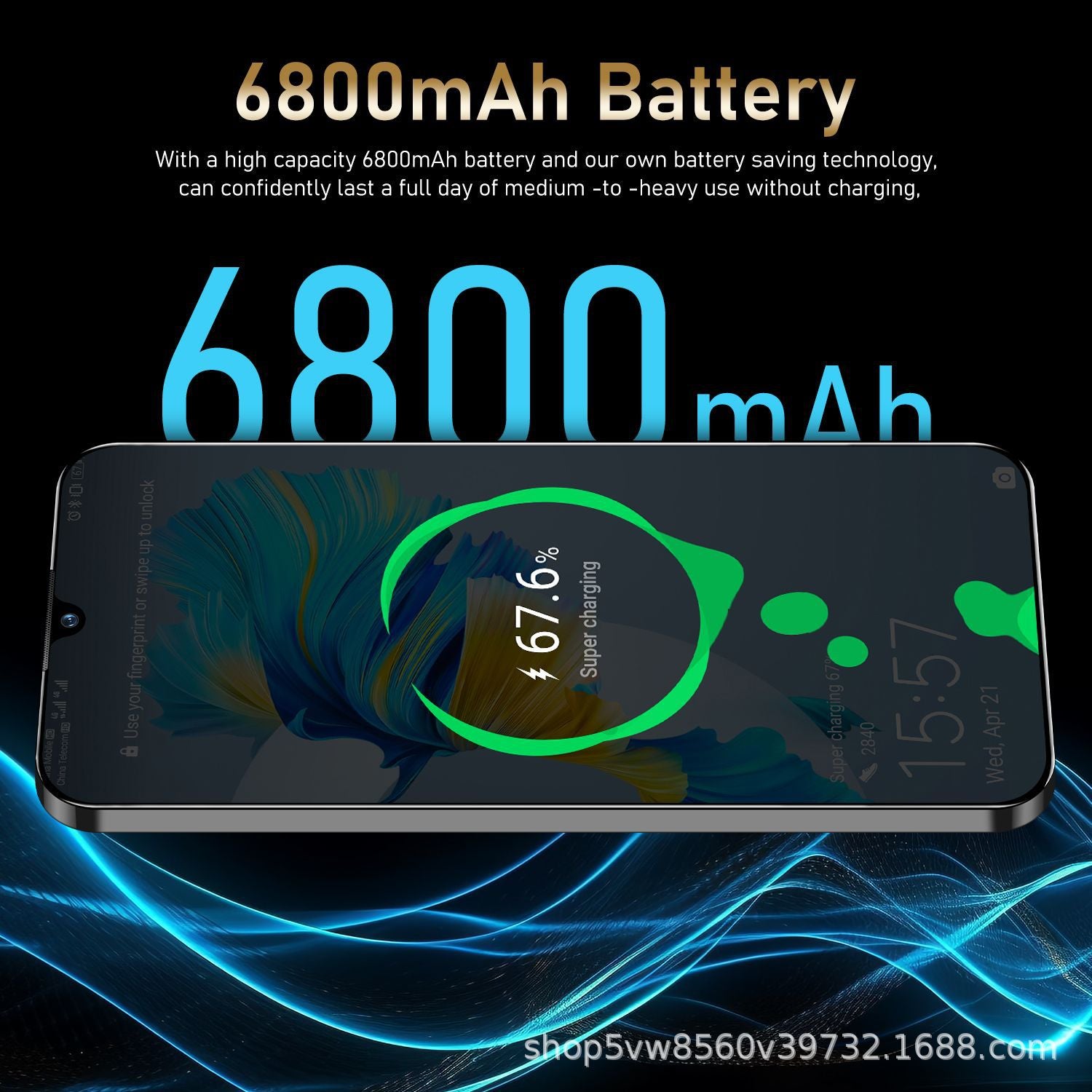 New Pova 5 pro Large Screen Android All-in-One Mobile Phone（16+1T)Smart Android Phone
