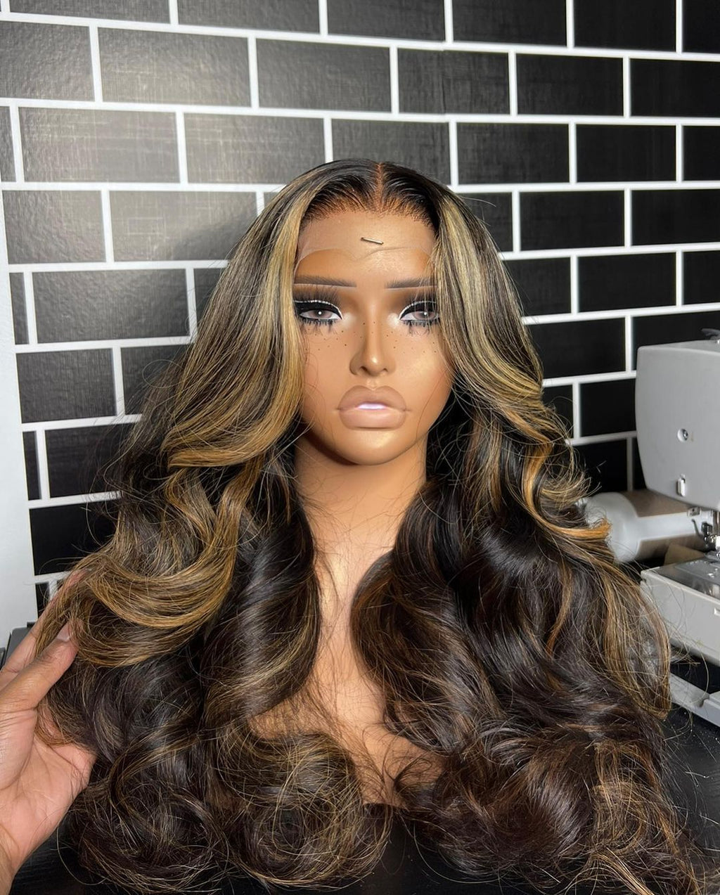 13x6 Lace Front Burgundy  Synthetic  Glueless Wig wholesale