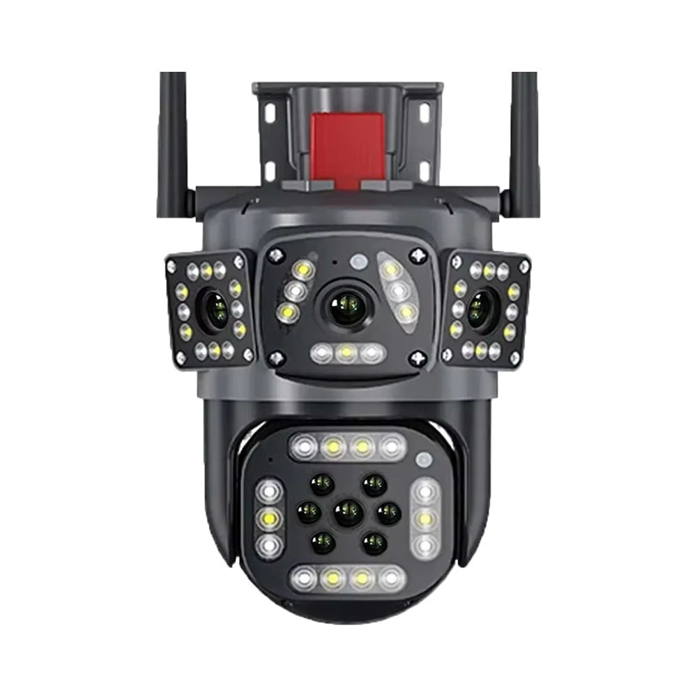 Multi-lens Three-screen Camera Wireless Network wifi Remote Gun Ball Linkage Outdoor Intelligent Monitoring